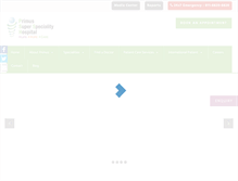 Tablet Screenshot of primushospital.com